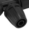 Tee Connector,10Pcs 8/11 Barbed Tee with Lock Pipe Connector 3-Way