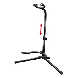 Rok-It Standard Guitar Stand for Acoustic, Electric, or Bass Guitars, (RI-GTRSTD-1)