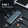 Tymyp 9 in 1 USB C Hub, USB C Dock,