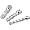 ZKTOOL 9PC Pry Bar Wrench Adaptor Head Kit,Crowbar Adapter Head