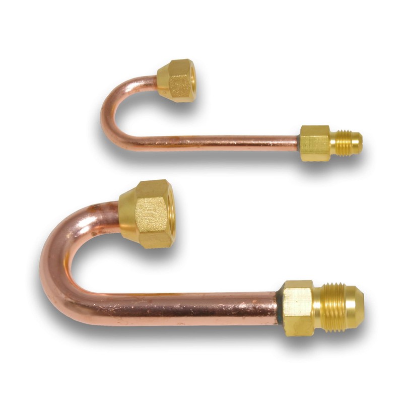 Copper Reversible Connector 1/4 x 1/4-1/2 x 1/2 Inch for