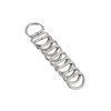 QUARKZMAN 10 mm D Ring x 50 Pieces Semicircular Unwelded