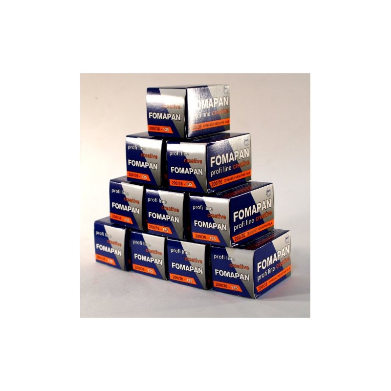 Fomapan 200ASA 135-36 Pack Of Ten