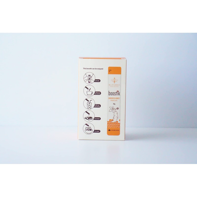 BeeFamily - Ginseng Honey Boostik - 300g