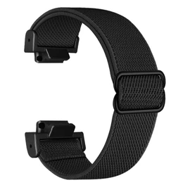Abanen Elastic Nylon Watch Bands for Casio gshock DW-5600/8900, Stretchy Strap with with Lightweight Plastic Connector for Casio GA-100/GW-B5600/GB-5600 /GW-6900 (Black)