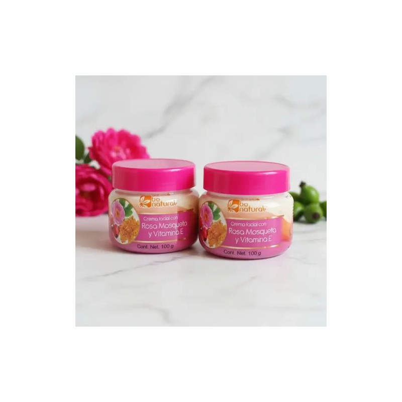 Arabela Combo Set 2 Cremas Faciales Rosa Mosqueta Vitamina E