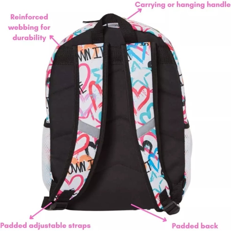Club Libby Lu Mochila Escolar Viaje Con Botella + Lonchera