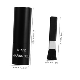 Vaguelly Beard Shaping Filler Tool for Men Versatile Styling Stick Concealer for Beard Imperfections Nonfading Formula Look
