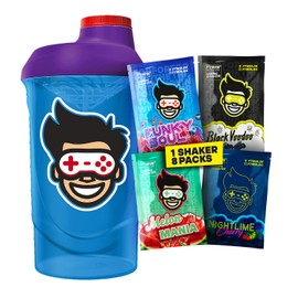 FTWIN HIGH VOLTAGE BOOSTER | For Gamers and E-Sporters | Reflex - Focus - Energy - Endurance | 320 g = 40 Servings (64 g, Trial Pack)