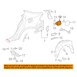 LID SUB-ASSY, FUEL F