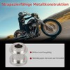 WOWTK Detachable Sissy Bar Luggage Rack Tour Pack Rack Docking