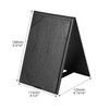 QWORK Double Sided Menu Holders 4 x 6 Inch, 12