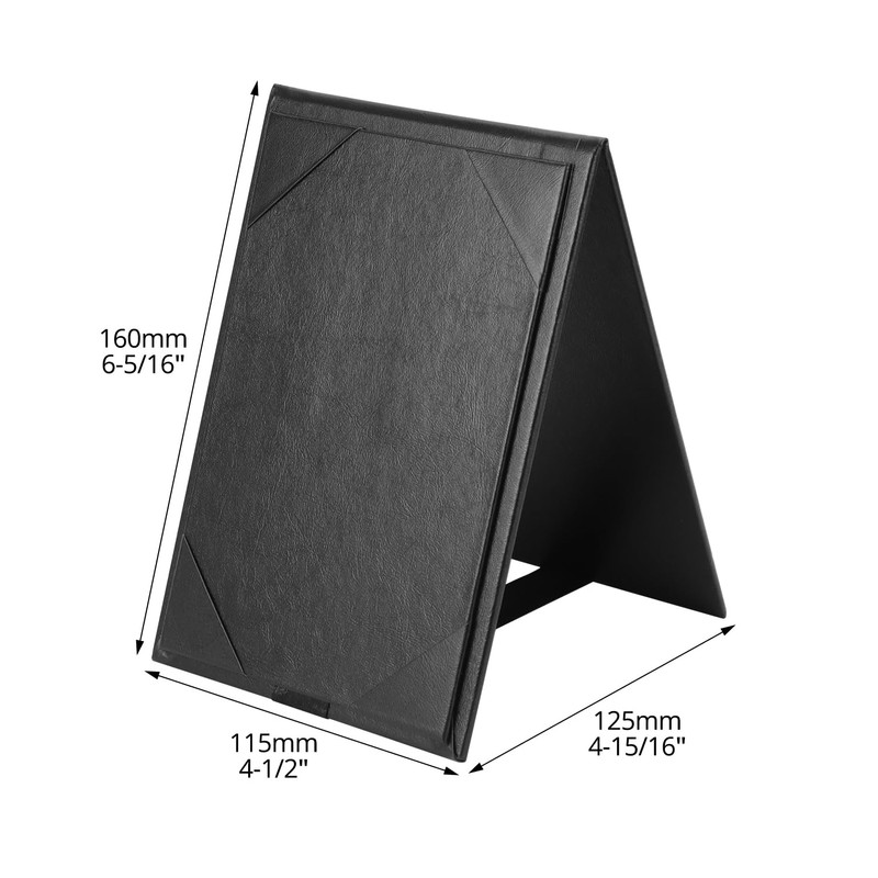 QWORK Double Sided Menu Holders 4 x 6 Inch, 12