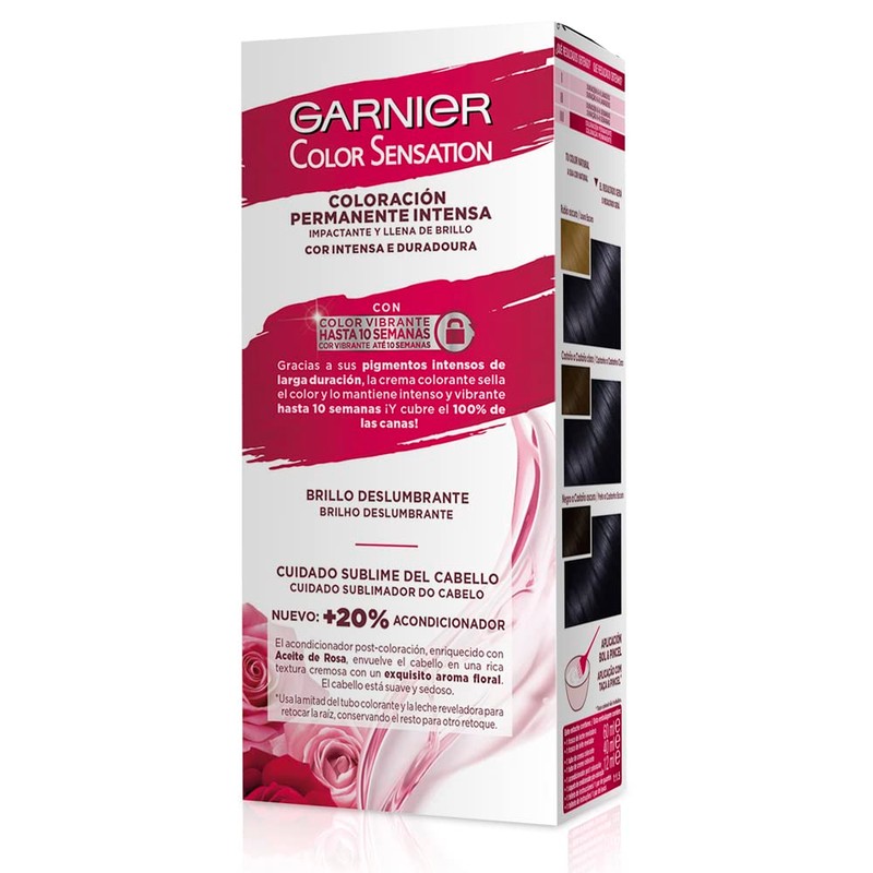 Garnier Color Sensation Colouration 3 Pack Vibrant and Long Lasting