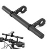 ZMD Bike Bicycle Handlebar Extender,11.8''(30 cm) Multifunctional Aluminum Alloy Bracket