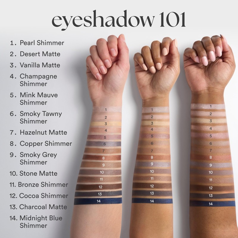 Julep Eyeshadow 101 Crème-to-Powder Eyeshadow Stick (Khaki Green Shimmer) Long-Lasting,