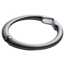 Clipper Zinc 1275 Matte Black Silver | Travel Handy Goods