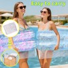 Kinwers Water Hammock with Net, Pack of 2 Pool Air