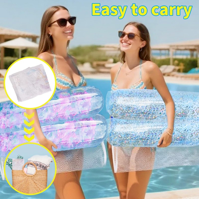 Kinwers Water Hammock with Net, Pack of 2 Pool Air