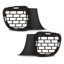 G-PLUS Fog Light Covers Pair Compatible with Dodge Challenger Hellcat or Widebody Models 2015-2023 Black