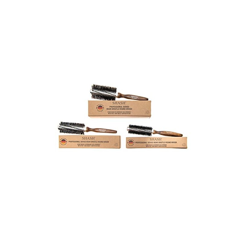 Handmade in Germany since 1869 Round Hair Brush - Shaped