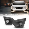 LQI Fog Light Lamp Bezel Cover Replacement Compatible with Subaru