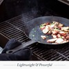 Merten & Storck Pre-Seasoned Carbon Steel 10” Frying Pan Skillet,