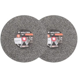 Walter 12E328 Bench Grind Wheel, Fine Grit 80, 6 in Finishing Wheel for Grinders