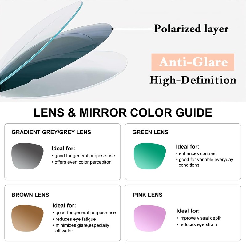 CARFIA Small Face Polarized Sunglasses for Women UV Protection Round