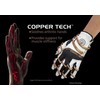 Copper Tech Gloves Men's Copper Tech Golf Glove, White/Black, One