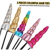 FOMIYES Elastic Hair Band Set 5pcs Unique Unicorn Headwrap Stretchy