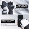 Ski Gloves Snow Gloves Mens Womens Waterproof & Windproof Touchscreen