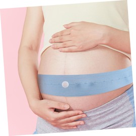 COOLHIYA 2pcs Fetal Heart Rate Monitoring Fetal Monitoring Fetal Heart Monitoring Strap Women Accessories Fetal Monitoring Strap Belly Support Prenatal Women's Nylon