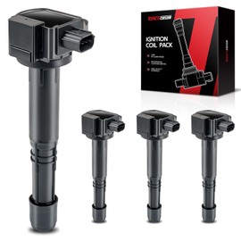 Torchbeam UF712 Set of 4 Ignition Coil Packs Fit for 2.4 L4 2013 2014 2015 2016 2017 Honda Accord CR-V CRV A-cura TLX ILX Replacement for C867, 5C1889, 6732315