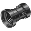 Black ILLU Sockets in Set E27 5 Pieces with Seal