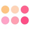 Kit labial indeleble Anlett con 6piezas #4 multicolor cont. Por