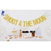 Glitter Shoot 4 the Moon Banner Outerspace Theme 4th Birthday