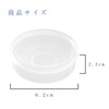 BRIIKPP Puff Case, Makeup Sponge, Powder Puff, Breathable, Dustproof, Transparent,