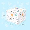 FETTIPOP Gift Box DIY Butterfly Explosion (White Yellow) 18.5 x