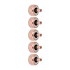 5pcs Professional Watch Crown Steel Wrist Watch Parts Watchmaker Repairing