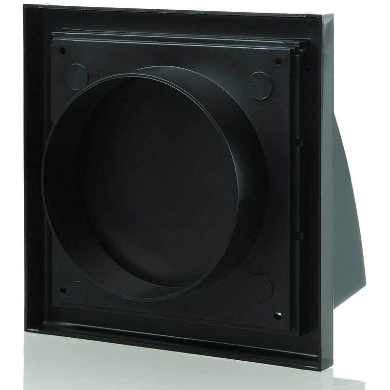 125 mm Diameter Easy to Fit Hooded Cowled External Wall