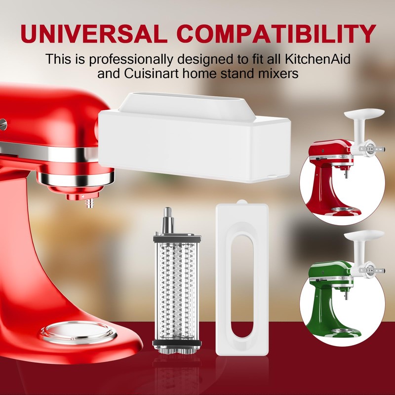 Professional Meat Tenderizer for KitchenAid Mixer, Meat Tenderizer Machine, Dishwasher-Safe