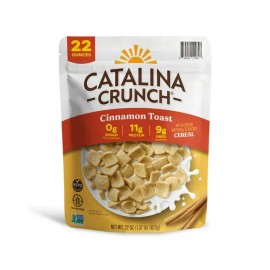 Catalina Crunch Cinnamon Toast Cereal 22 oz - Keto-Friendly Breakfast