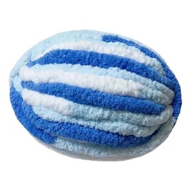 Hilo Grueso Y Grueso, Hilo De Punto, Hilo Para Azul Blanco