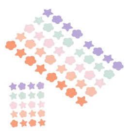 OHPHCALL 3sheets Hydrocolloid Pimple Patches Ultra-thin Invisible Stickers for Treatment Moisture Retaining Skin Care Dots Multi-colored Designs Blemish Covering