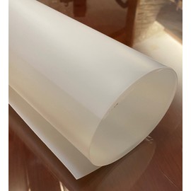 2 Flexible 24x24x1/30 (0.030") Translucent HDPE Polyethylene Plastic Stencil Sheet Cut-Out