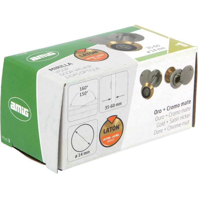 Amig - Mod. 3 Door Viewer with Super Wide Angle