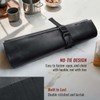 Under NY Sky Genuine Leather Knife Roll Case - 6