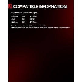 Torchbeam Hydraulic Power Steering Rack and Pinion Replacement for Volkswagen 2000-2005 Jetta/1999 Jetta 1.9T 2.0L 2.8L, 1998-2007 Beetle All Models, 1999-2006 Golf All Models Replace# 269004