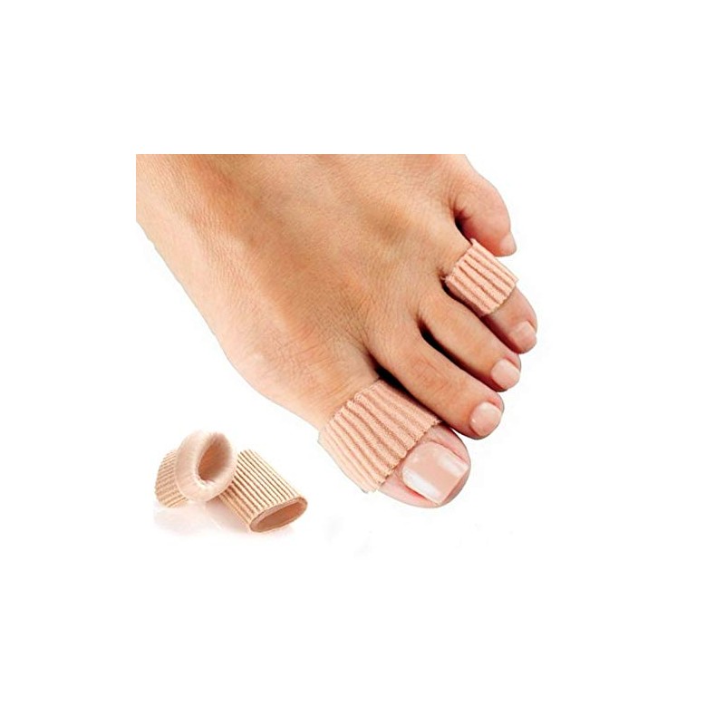 Pack of 3 Toe Protector Gel Cushion Comfort Stretchable Elastic